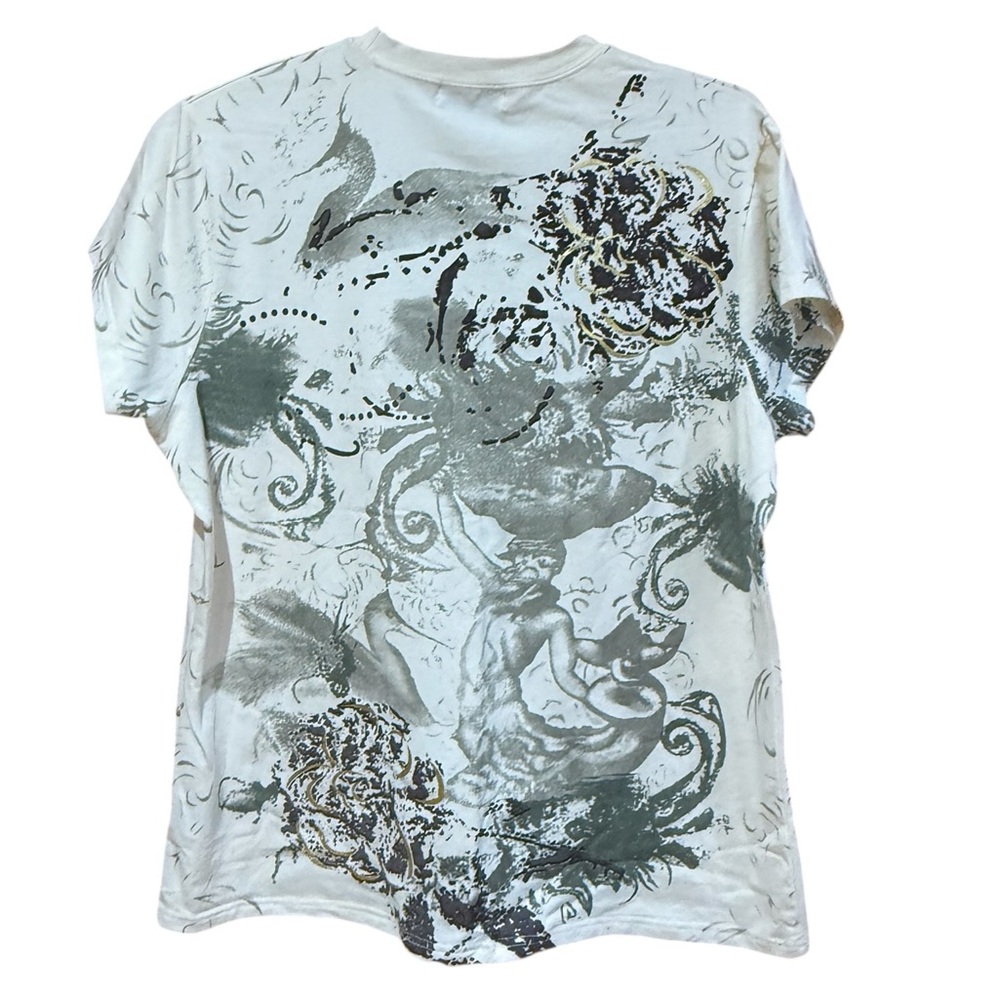 Cream Gold Women's Tee - Picture 3 of 6